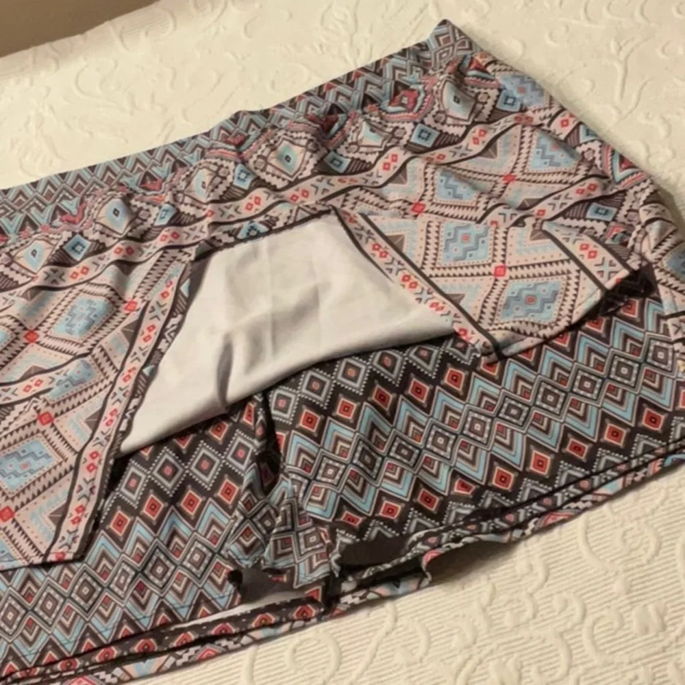 Skort Obsession Geometric Skirt